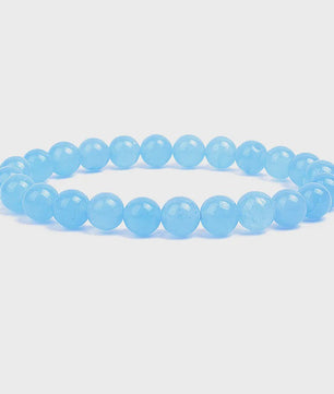 Natuurstenen Kralen Armband - Amethist, Aquamarijn, Jade & meer