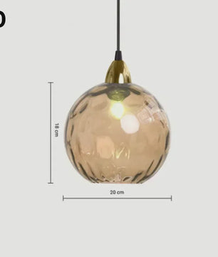 Kleurrijke Moderne Glazen Hanglamp - Stijlvolle Plafondlamp voor Woonkamer & Eetkamer