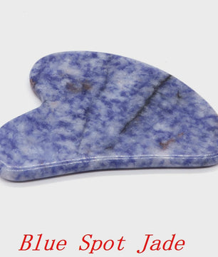 Gua Sha Schraper Gezichtsmassage Tool van Natuursteen voor Huidverzorging