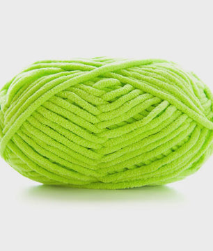 Zacht Chenille Garen 50g - Dik Velvet Garen voor Handwerken & DIY Baby Projecten