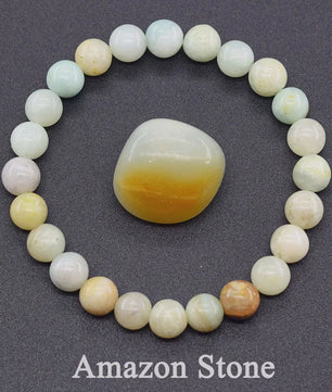 Natuurlijke Blauwe Apatite Kralen Armband - Reiki Energie & Gezondheid