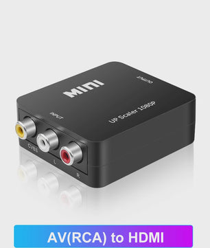 Universele HDMI AV RCA & VGA Converter Adapter | 1080p Ondersteuning