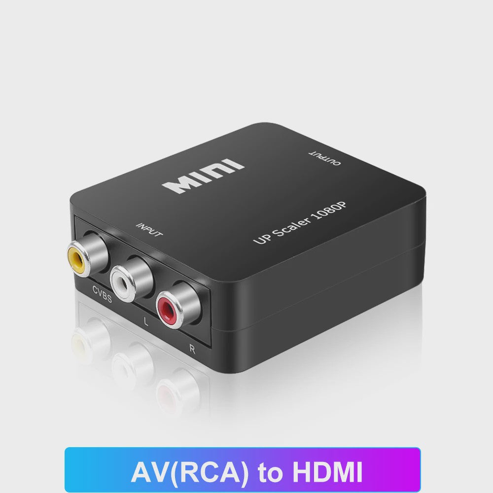 Universele HDMI AV RCA & VGA Converter Adapter | 1080p Ondersteuning