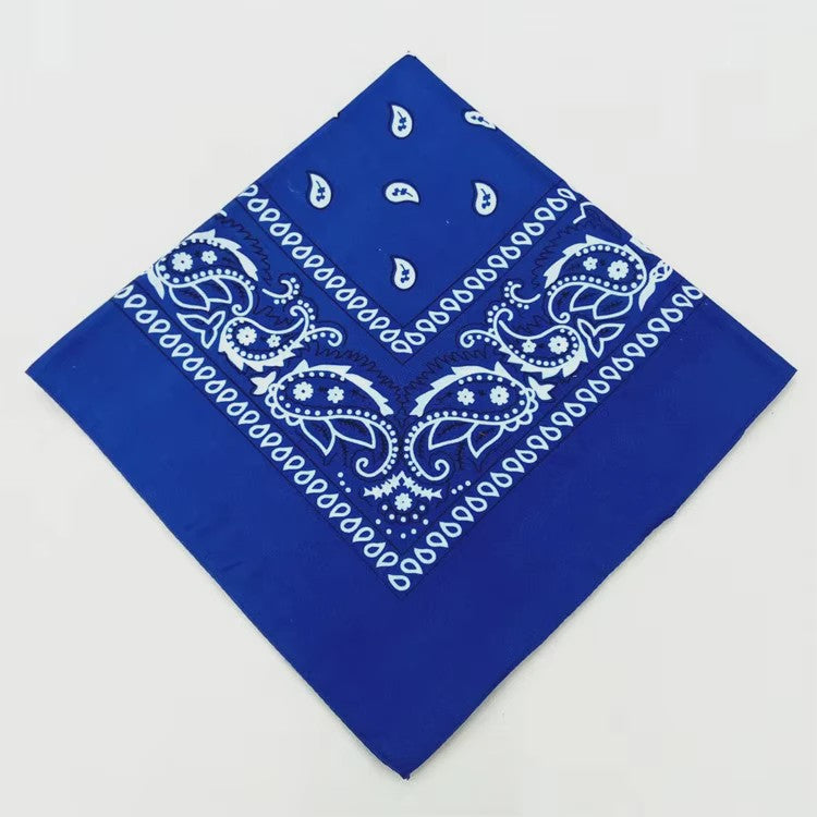 Modieuze Katoenen Bandana Sjaal 54x54cm - Paisley Print voor Dames & Heren