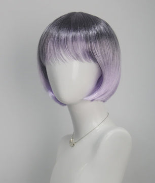 Stijlvolle Gradient Bob Pruik met Pony - Synthetisch Haar voor Cosplay & Feest