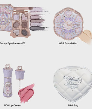 Flower Knows Luxe Make-up Cadeaubox: Foundation, Blush, Lip Cream & Tas