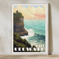 Indonesië Reisposters: Bali, Java, Komodo & Meer - Wanddecoratie Set