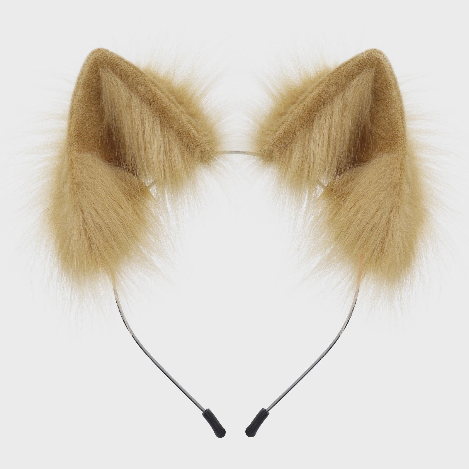 Handgemaakte Pluizige Dierenoren Hoofdband - Kat & Vos Oortjes voor Cosplay & Feest