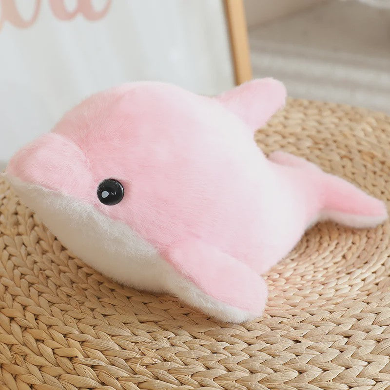 Kawaii Pluche Dieren Knuffels: Walvis, Dolfijn, Haai & Zeehond - 28cm