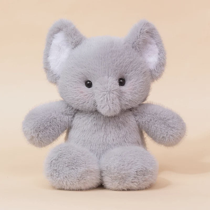 Knuffelkoe Pluche Zittend - Zacht en Warm Kindermaatje - Decoratie Cadeau