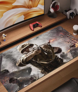 Anime Natural Rubber Gamer Office Decoration Home Mouse Pad Calls Of Duty Warzone Gaming Large Size Mouse Mat 90x40CM Mouse Pad