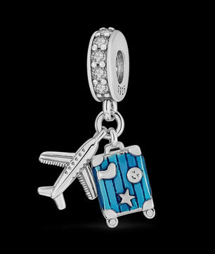 925 Sterling Zilveren Bedel: Vlinder & Vuurvliegje - DIY Sieraden voor Armband & Ketting