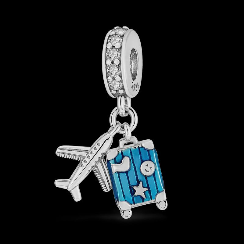 925 Sterling Zilveren Bedel: Vlinder & Vuurvliegje - DIY Sieraden voor Armband & Ketting