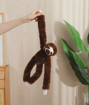 Lange Arm Aap, Luiaard, Orang-oetan & Lemur Pluche Speelgoed - Hangend Knuffel (50/70cm)