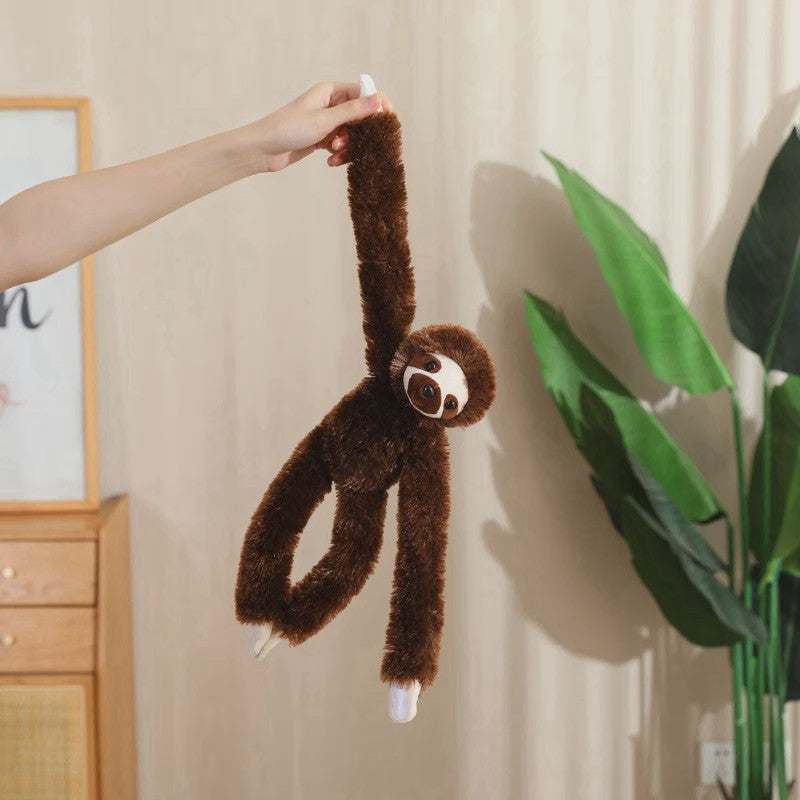 Lange Arm Aap, Luiaard, Orang-oetan & Lemur Pluche Speelgoed - Hangend Knuffel (50/70cm)