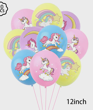 Magische Eenhoorn Ballonnen & Feestdecoratie - Perfect voor Kinderfeestjes & Babyshowers