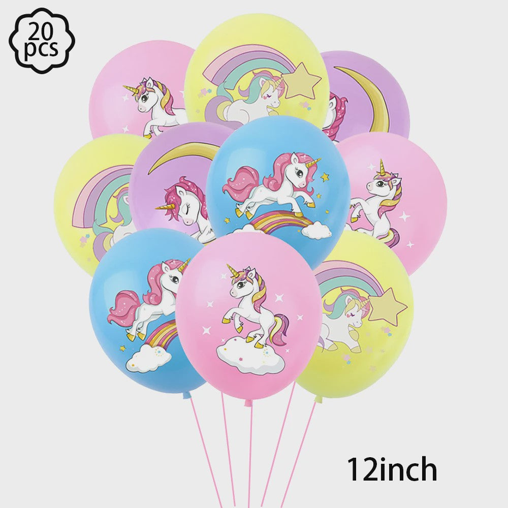 Magische Eenhoorn Ballonnen & Feestdecoratie - Perfect voor Kinderfeestjes & Babyshowers