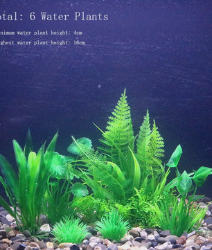 Kunstplanten Aquarium Set - Levendige Decoratie voor Vissenkom en Waterplanten