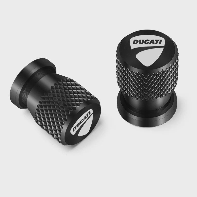 Aluminium Ventieldopjes Set voor Ducati Motorfietsen - Diverse Kleuren
