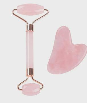 Natuurlijke Jade Roller & Gua Sha Set - Gezichts- en Lichaamsmassage voor Ontspanning en Lifting