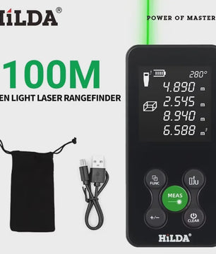 HILDA Digitale Laser Afstandsmeter 50M/100M/120M - Precisie Meetinstrument