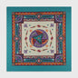 Unisex Katoenen Bandana met Dierenprint & Paisley Motief - Veelzijdig te Dragen