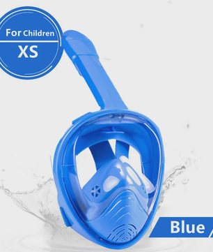 Full Face Duikmasker met Anti-Fog - Snorkelen & Duiken voor Volwassenen & Kinderen