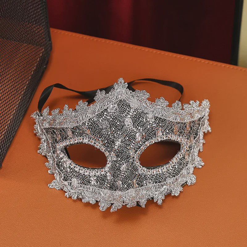 Luxe Venetiaans Masker - Half Gezicht Feest & Festival Accessoire