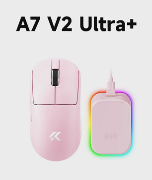 MCHOSE A7 V2 Draadloze Gaming Muis - 8000Hz Polling Rate, PAW3950 Sensor, Lichtgewicht