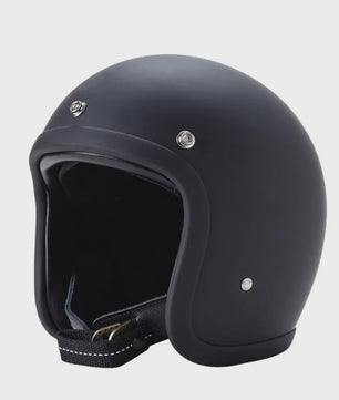 Retro Open Face Motorhelm 500TX - Compacte Vorm, Japanse/Koreaanse Stijl