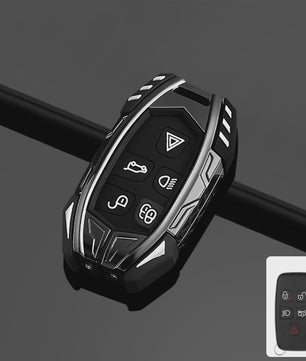 Luxe Autosleutel Cover Hoesje voor Land Rover & Jaguar - Beschermend & Stijlvol
