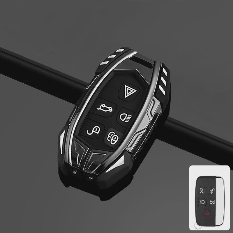 Luxe Autosleutel Cover Hoesje voor Land Rover & Jaguar - Beschermend & Stijlvol