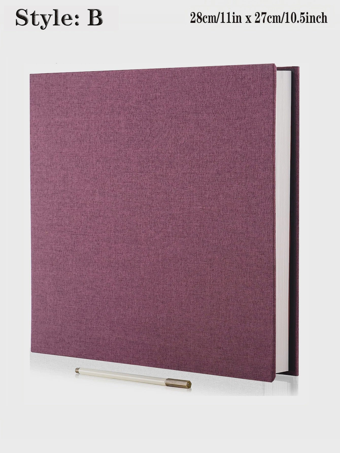 Linnen Fotoalbum Zelfklevend - DIY Scrapbook voor 2x3 tot 8x10 Inch Foto's