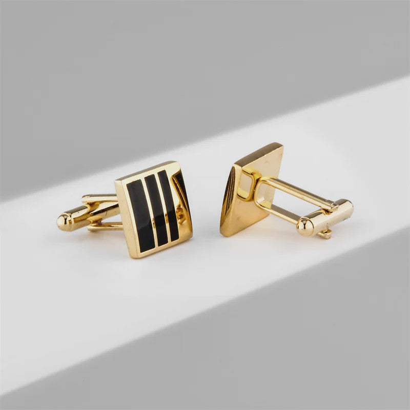 Luxe Heren Manchetknopen Set - Stijlvolle Accessoires voor Feestelijke Gelegenheden