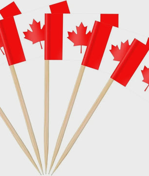 100 Stuks Ierse Vlag Prikkers - Mini Vlaggetjes voor Cupcakes, Hapjes en Cocktails