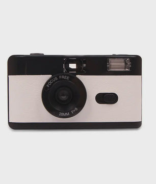 Retro 35mm Filmcamera met Ingebouwde Flits - Herbruikbaar en Stijlvol