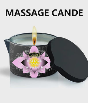 Luxe Massage Olie Kaars - Aromatherapie voor Ontspanning & Huidverzorging
