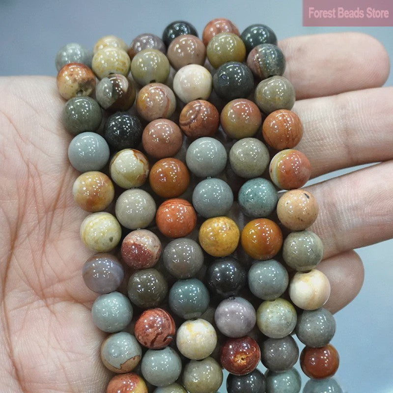 Natuurstenen Kralen Mix: Tijgeroog, Amazoniet, Agate, Kwarts & Lava - DIY Sieraden Maken