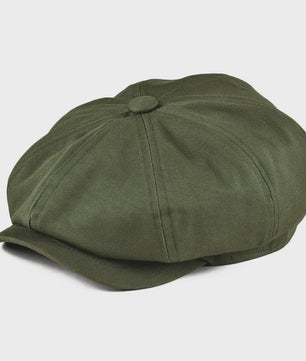 Retro Newsboy Cap Heren Dames - Stijlvolle Twill Katoen Baker Boy Pet