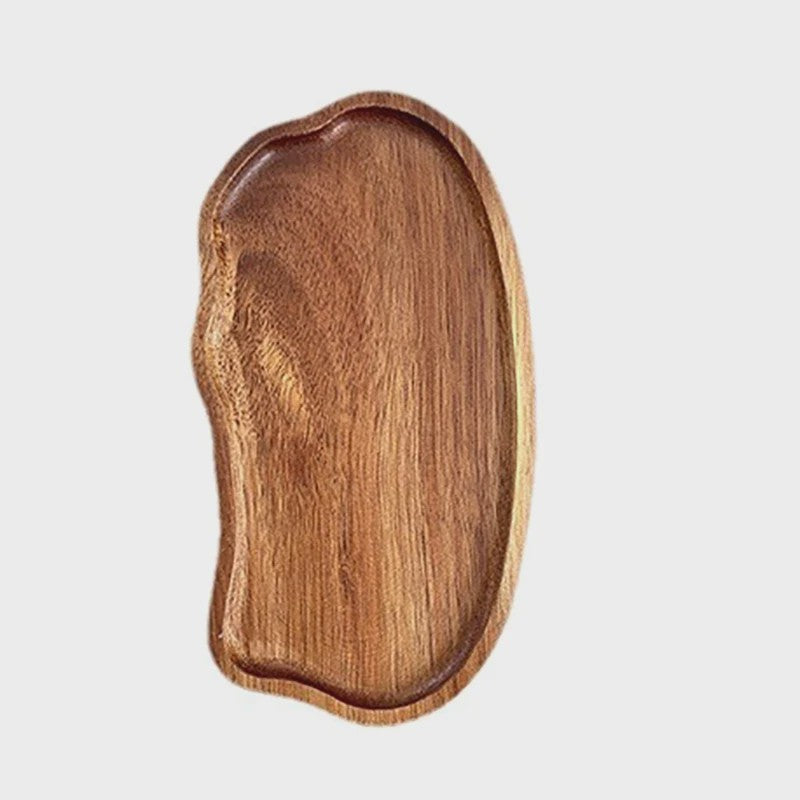 Set Ovalen Houten Serveerschalen - Stijlvol en Duurzaam