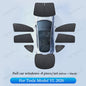 Set Zonneschermen voor Tesla Model 3/Y (2017-2025) - Privacy & UV Bescherming