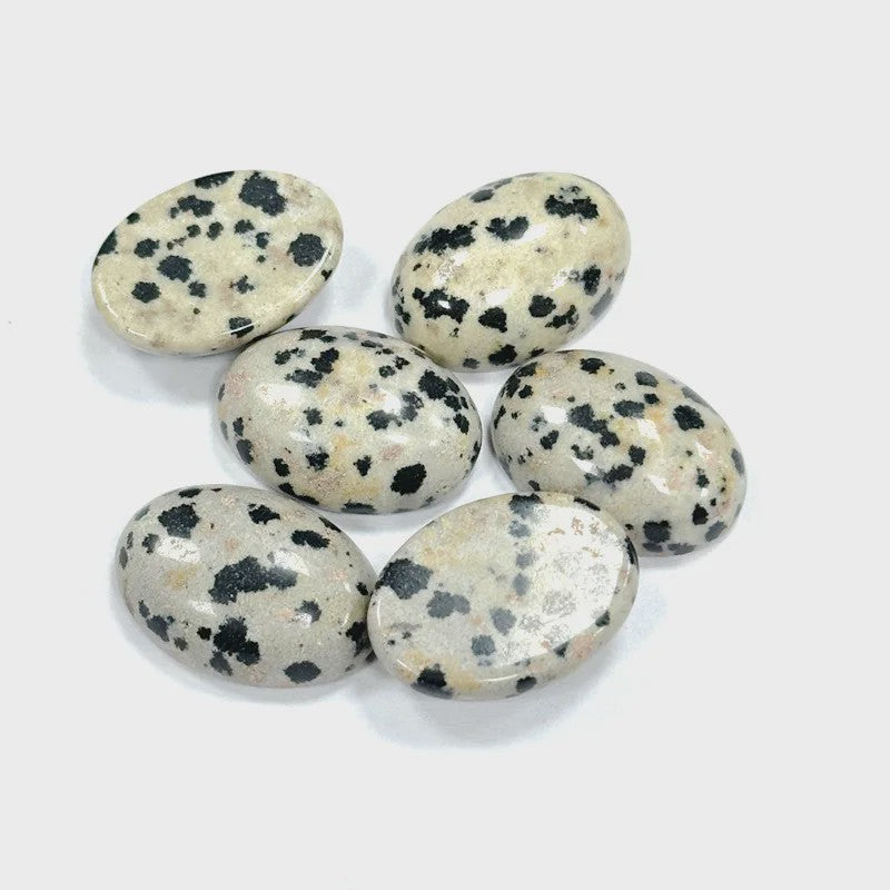 10x Kristal Cabochons Ovaal 13x18mm - Natuurlijke Helende Stenen voor Sieraden Maken