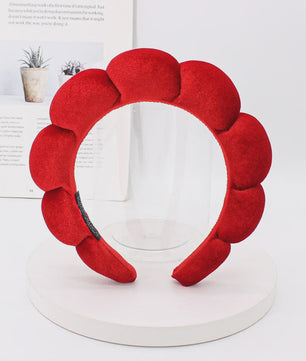 Luxe Velours Make-up Hoofdband - Comfortabel voor Gezichtswas & Huidverzorging