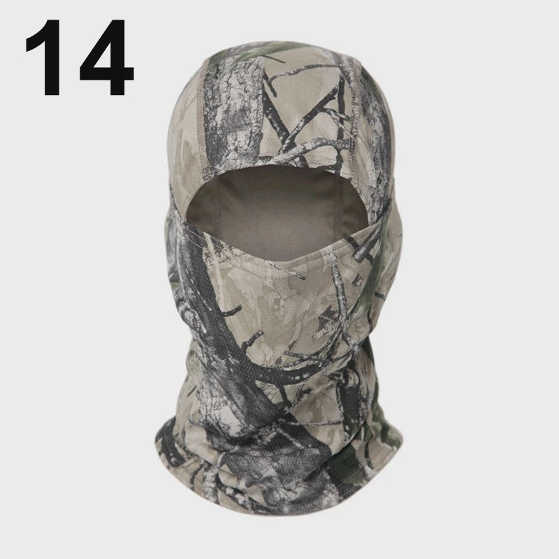 Multicam Camouflage Balaclava - Volledig Gezicht Hoofddeken voor Skiën, Fietsen & Outdoor