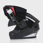 BLD Modulaire Flip-Up Motorhelm met Dubbele Lens - Veiligheid & Comfort voor Motocross