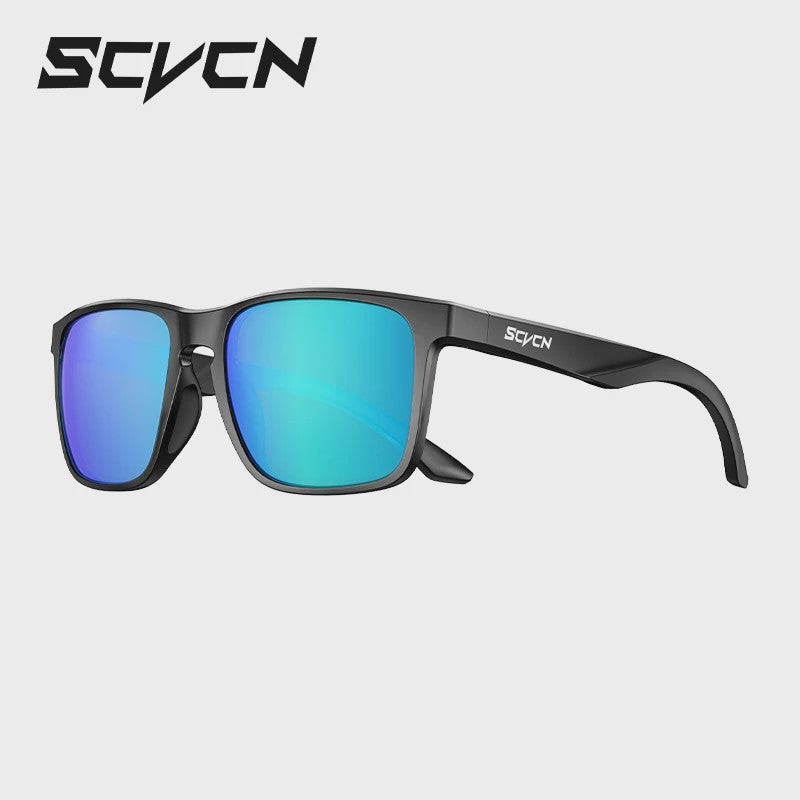 SCVCN Polarized Sportzonnebril - UV400 Bescherming voor Fietsen, Wandelen & Outdoor