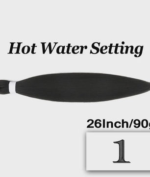 Pre-stretched Braiding Hair 26 Inch - Synthetische Haarverlengingen voor Crochet Braids in Kleuren