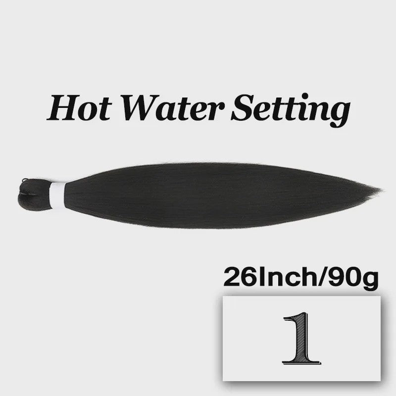 Pre-stretched Braiding Hair 26 Inch - Synthetische Haarverlengingen voor Crochet Braids in Kleuren
