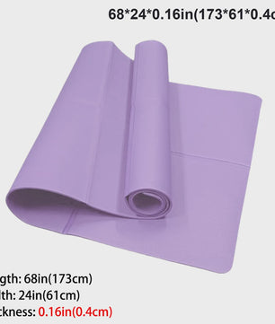 Opvouwbare Yogamat van EVA - Eco-vriendelijk, Draagbaar & Antislip voor Yoga, Pilates & Fitness - Diverse Diktes (3/4/6mm)