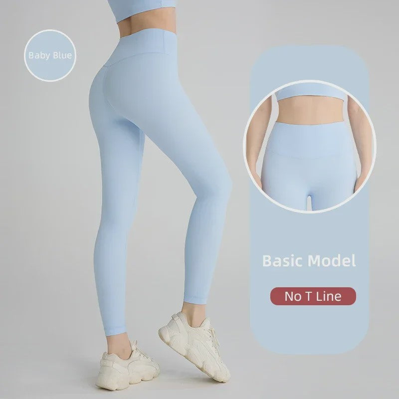 Comfortabele Dames Leggings - Hoge Taille Yoga & Fitness Broek